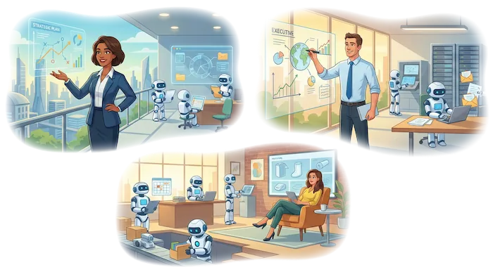 Business teams suited to automation